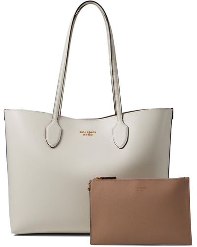 Kate Spade Bleecker Saffiano Leather Large Tote - White