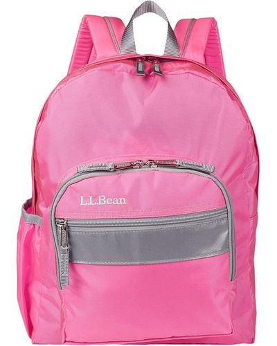 L.L. Bean Kids Junior Backpack - Pink