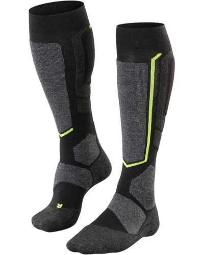 FALKE Sb2 Intermediate Knee High Snowboarding Socks 1-pair - Black