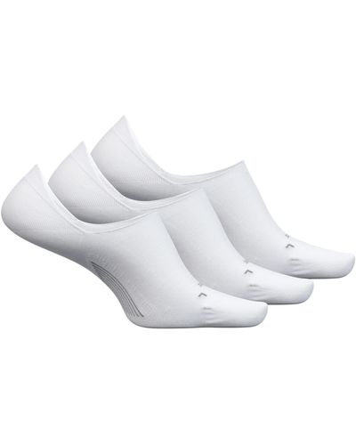 Feetures Elite Invisible 3-pair Pack - White