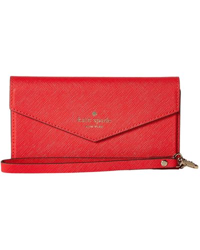 Kate Spade Envelope Wristlet Phone Case For Iphone® 7 - Red