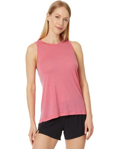Smartwool Active Ultralite High Neck Tank - Red