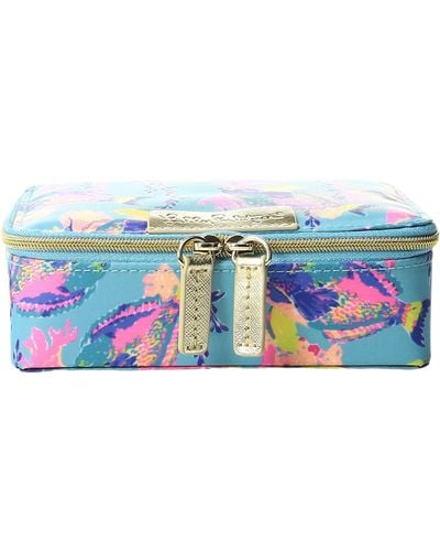 Lilly Pulitzer Travel Jewelry Case - Blue