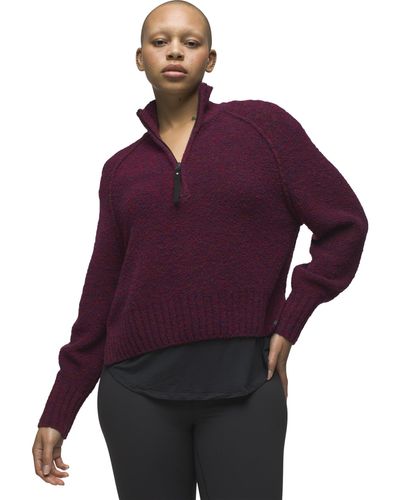 Prana Blazing Star Sweater - Purple