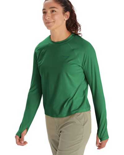 Marmot Windridge Long Sleeve Performance Shirt - Green