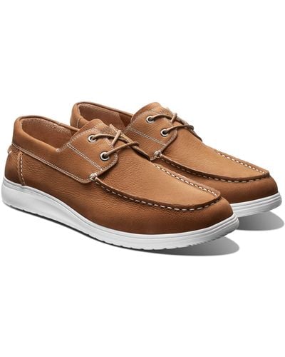 Samuel Hubbard Shoe Co. Olema Moc - Brown