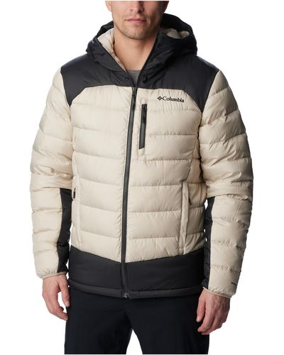 Columbia Autumn Park Down Hooded Jacket - Natural