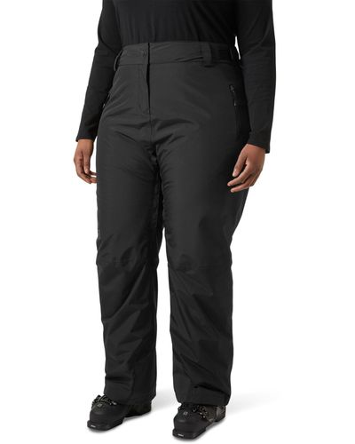 Helly Hansen Plus Size Blizzard Insulated Pants - Black