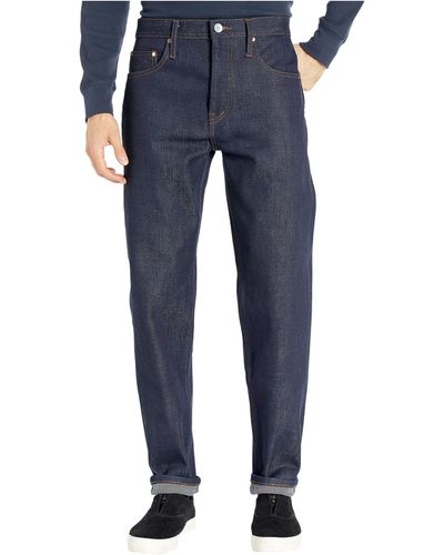 The Unbranded Brand Relax Tapered Fit - 21 Oz Heavyweight Indigo Selvedge - Blue