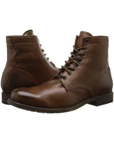 Frye Tyler Lace Up - Brown
