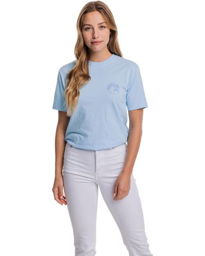 Southern Tide Turtle Time Tee - Blue