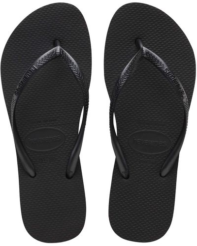 Havaianas Slim Flatform Flip-flop Sandal - Black