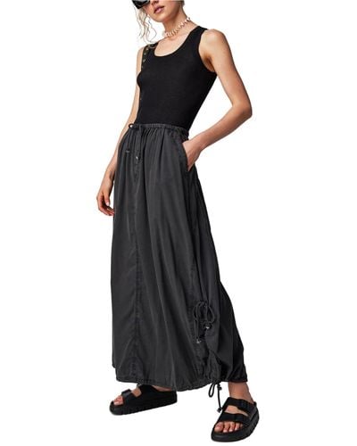 Free People Picture Perfect Parachute - Black
