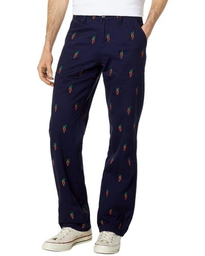 Carrots All Over Carrot Chino Pants - Blue