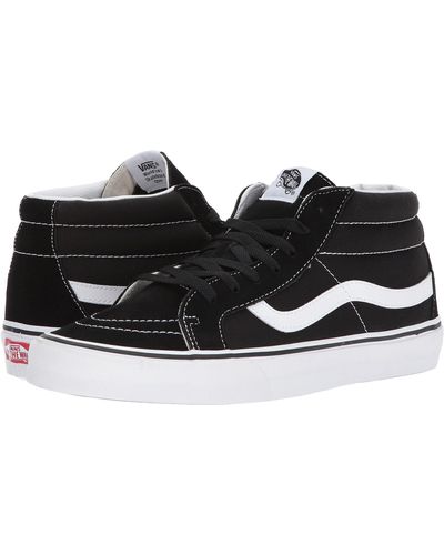 Vans sk8 mid noir sale