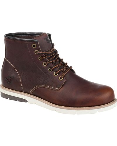 TERRITORY BOOTS Axel Ankle Boot - Brown