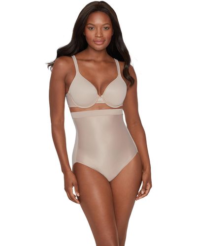 Miraclesuit Extra Firm Core Contour High-waist Brief - Brown