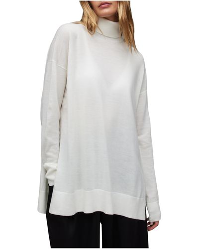 AllSaints Gala Merino Sweater - Gray