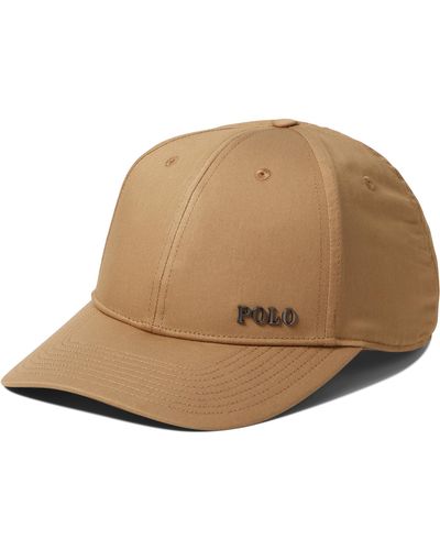 Polo Ralph Lauren Logo-plaque Ball Cap - Brown