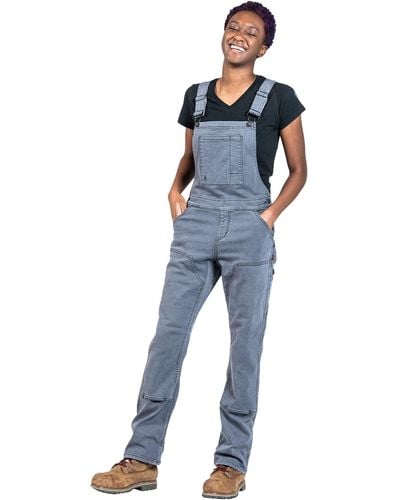 Dovetail Workwear Freshley Thermal Overalls - Gray