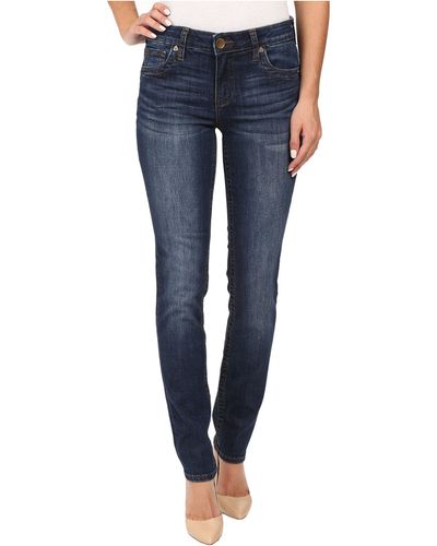 Kut From The Kloth Stevie Straight Leg Jeans - Blue