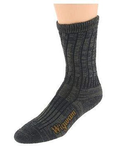 Wigwam Merino Wool/silk Hiker Socks - Black