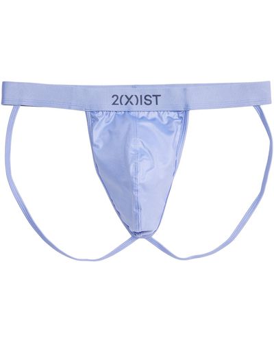 2xist 2(x)ist Sliq Jock Strap (lolite) Underwear - Blue
