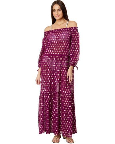 Lilly Pulitzer Dayla Maxi Cover-up - Purple