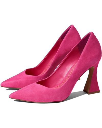 Vince camuto pink store suede shoes