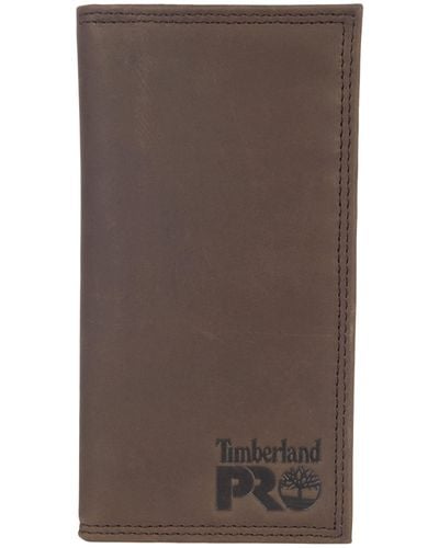 Timberland Pullman Rodeo Leather Wallet - Brown
