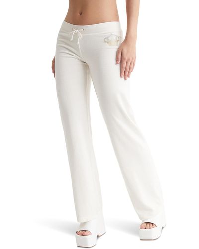 Juicy Couture Heritage Track Pants - White