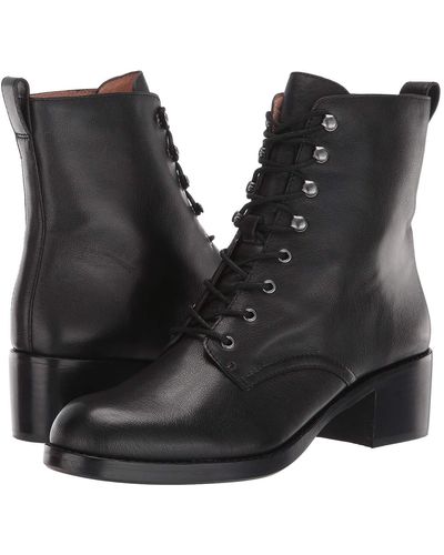 Madewell The Patti Lace-up Boot - Black