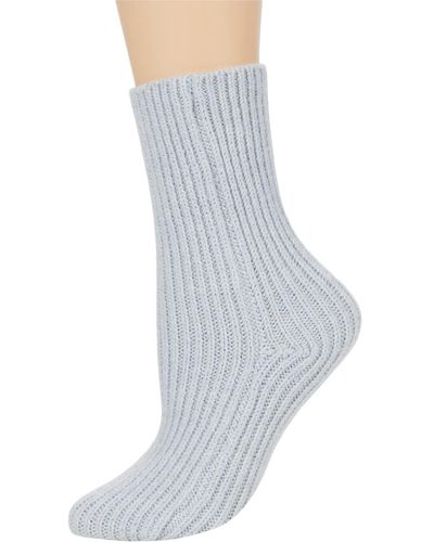 Eberjey The Ribbed Sock - Gray