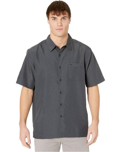 Quiksilver Centinela 4 Short Sleeve Shirt - Black
