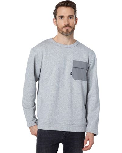 Ted Baker Birchin Sweatshirt With Pocket - Gray