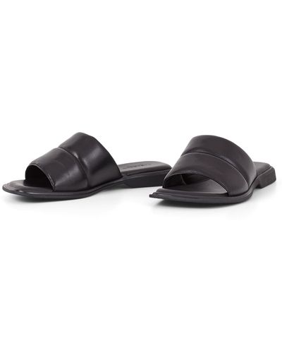 Vagabond Shoemakers Izzy Leather Slide Sandal - Black