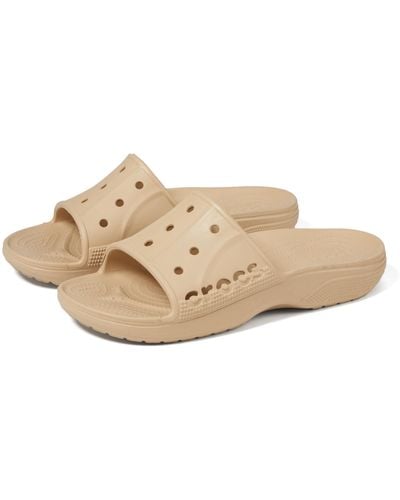 Crocs™ Via Slides Sandals - Natural