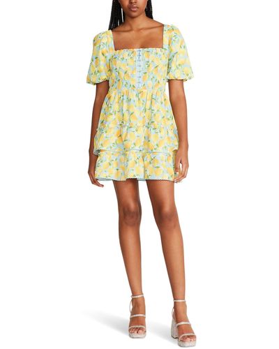 Betsey Johnson Haley Mini Dress - Yellow