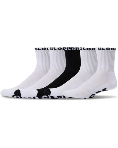 Globe Quarter Sock - Black