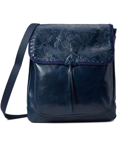 The Sak Ventura Leather Convertible Backpack - Blue