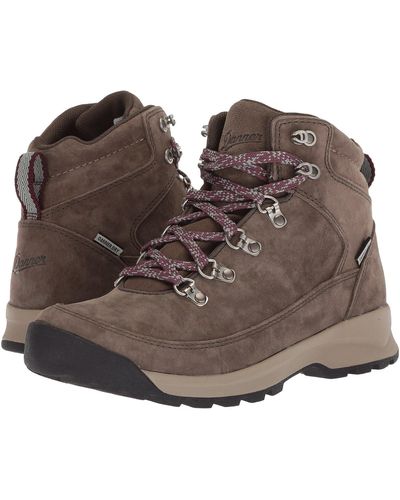 danner trail gray hiking boots