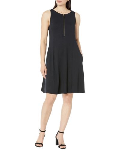 Tommy Bahama Darcy Fit-and-flare Dress - Black
