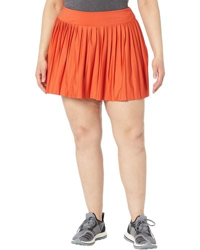 adidas Originals Ultimate365 Tour Pleated 15-inch Golf Skirt - Orange