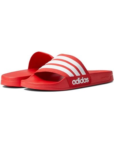 adidas Adilette Shower Sandals - Red