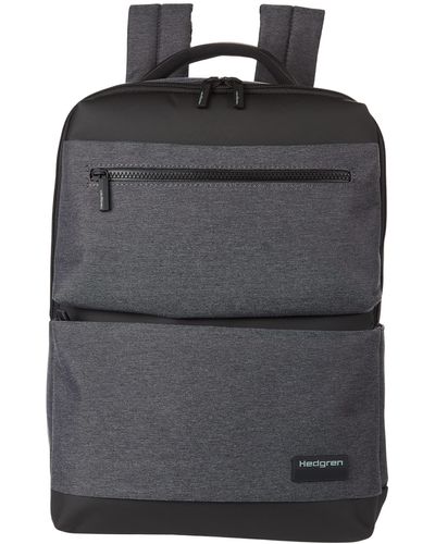 Hedgren Source 15.6 Rfid Laptop Backpack - Gray