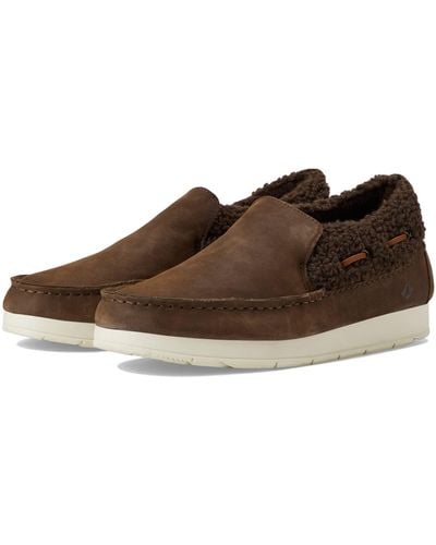 Sperry Top-Sider Moc-sider Leather/teddy - Brown