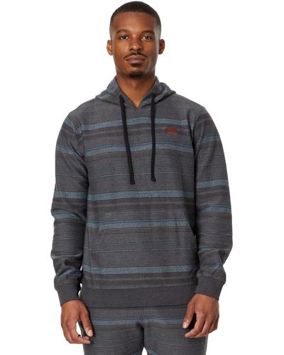 O'neill Sportswear Bavaro Stripe Pullover Hoodie - Gray