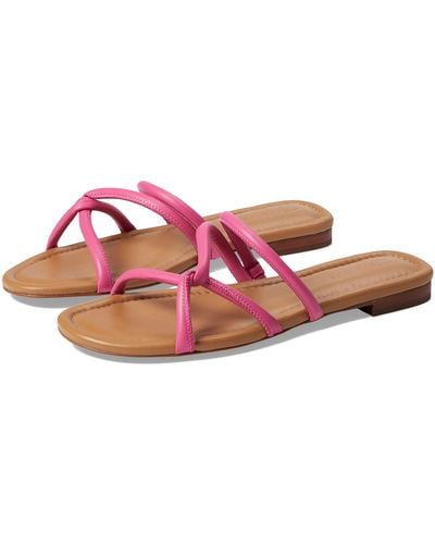 Madewell The Amel Slide Sandal - Pink