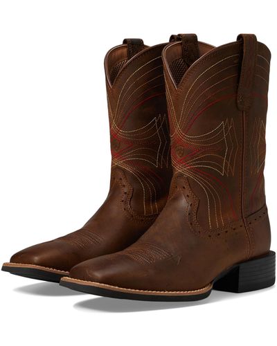 Ariat Sport Wide Square Toe - Brown