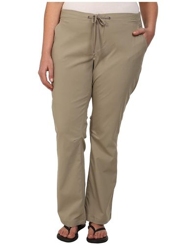 Columbia Plus Size Anytime Outdoor Boot Cut Pant - Natural
